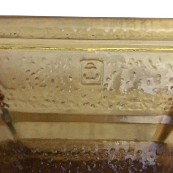 Vintage Anchor Hocking Amber Glass - Picture 3 of 4